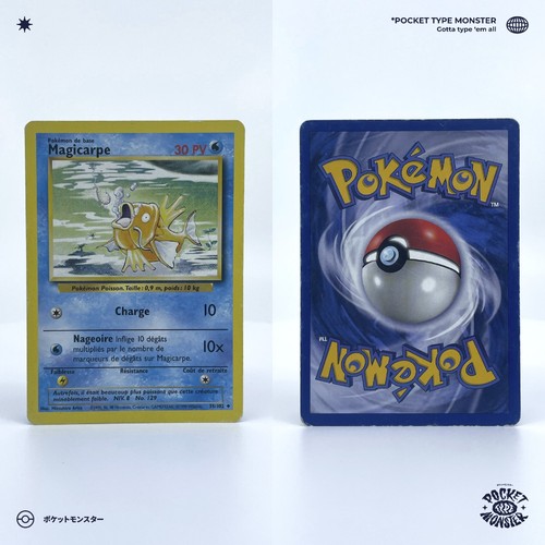 Magicarpe 102 set base - magicarpe, de