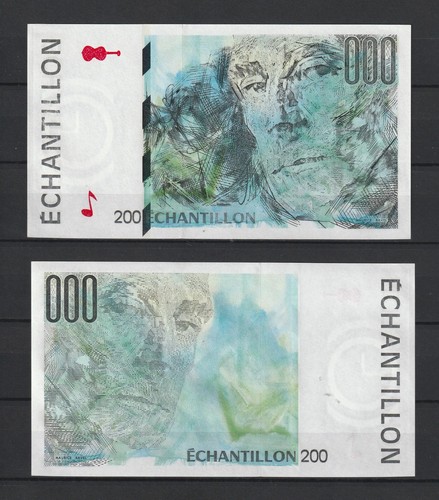 France billet echantillon test - echantillon,