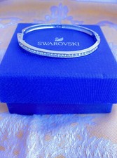 Superbe jonc argent bracelet SWAROVSKI crystal jewelry swarovski
