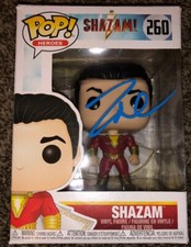 Zachary Levi SHAZAM Signed