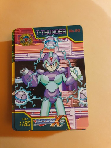 Megaman rockman carte à - x,
