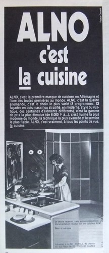 Publicité alno cuisine - la,