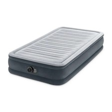 Matelas Gonflable Électrique 1 Place "Confort" 191cm Gris Clair