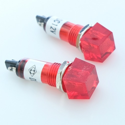 Voyant néon 12vdc - 12vdc, rouge