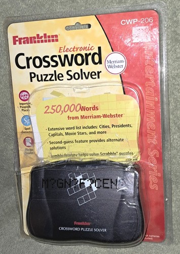 Franklin electronic crossword - franklin,