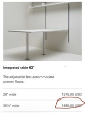 Vitsoe Integrated Table