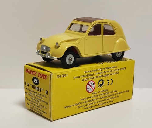 2cv citroen dinky toys 43 - 2cv, 1/43
