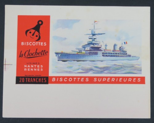 Buvard biscottes clochette - buvard,