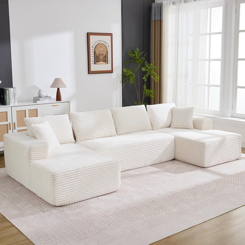 Boneless couch shaped - boneless, u