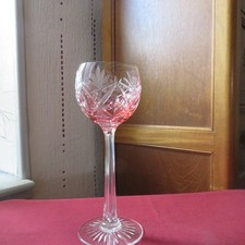 1 verre roemer cristal de