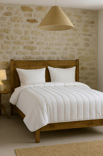 Couette blanche coton - couette, chaude