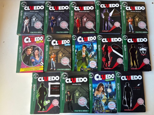 Lot livres cluedo - cluedo,