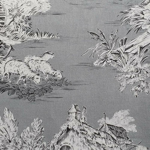 Toile jouy coton - jouy, pastorale