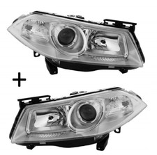 POUR RENAULT MEGANE II 2006-2010 PHARE AVANT DROIT +GAUCHE ÉLECTRIQUE H1 H7
