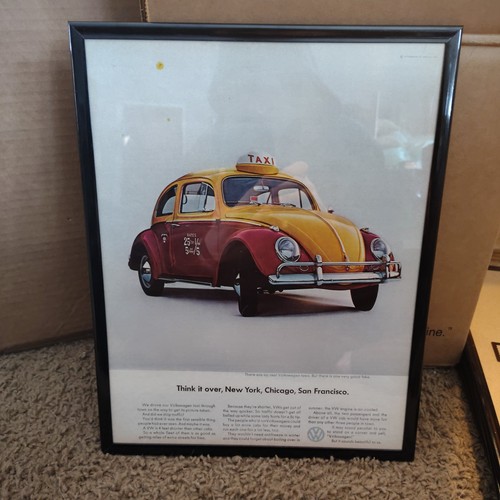 Framed 1965 volkswagen - framed,