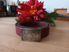 Ceinture -Femme -Cuir Pleine