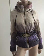 Blouson doudoune violet rose