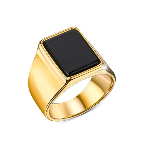 Bague homme plaqué - homme, acier