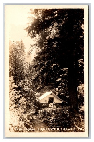 Rppc tent house lancaster - rppc,