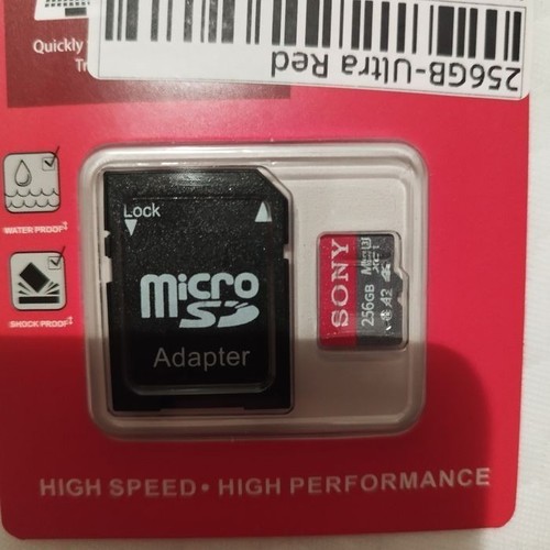Micro carde sony 256gb - carde,