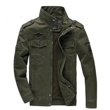 Veste Homme Militaire Armée Cargo Casual Grande Taille M-6XL Printemps Automne