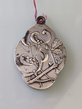 Petit miroir pendentif ancien - petit,