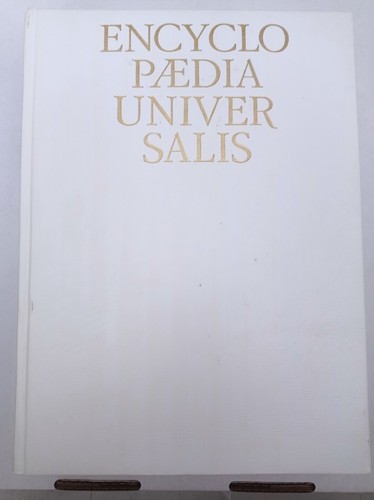 Encyclopaedia universalis - encyclopaedia,
