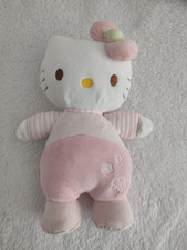 Peluche doudou chat blanc