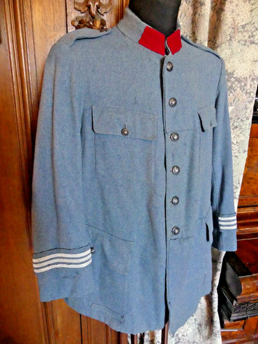 Ww1 uniforme vareuse bleu - uniforme,