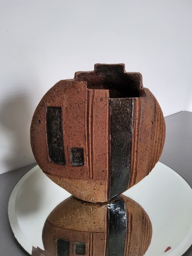Vase sculpture céramique - sculpture,