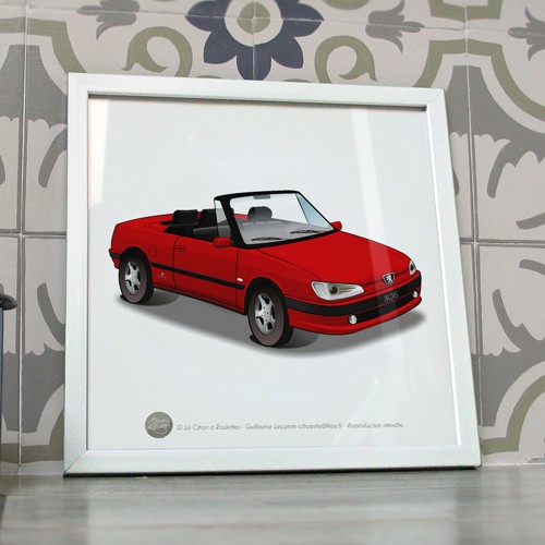 Poster peugeot 306 - peugeot,