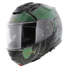 Casque de moto modulable