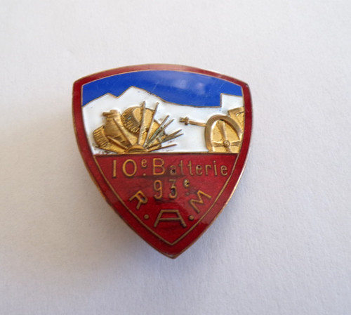 Insigne militaire - insigne, 93°