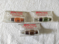 Lot 3 Pointes Rotring Isograph