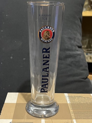 Verre bière tulipe paulaner - verre,
