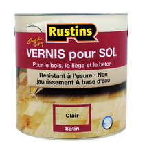 Rustins Vernis sol séchage rapide 1L Incolore Satin 