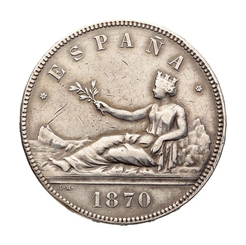 Espagne pesetas 1870 - pesetas,