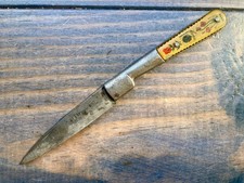 Ancien Couteau (LT15CM) CORSE VENDETA 59 SAUVAGNAT VINTAGE KNIFE MESSER