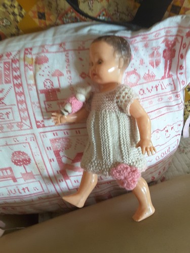Ancienne petite poupee en - petite,