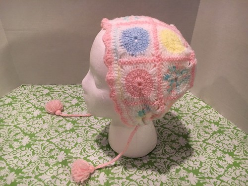 Baby girls hand crocheted - hand,