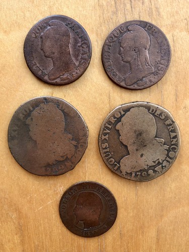 Lot pièces anciennes - pièces,