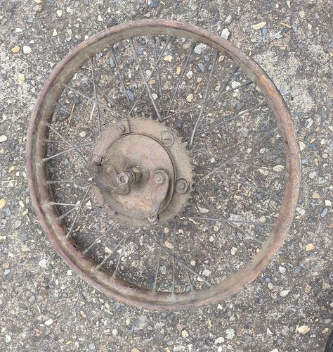 Roue arriere 100 125 - roue, 175