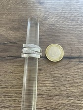 Ancienne bague en argent massif 925 Taille 54 poids 21 gr signée Pianegonda