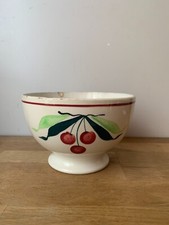 ancien gros  bol  Ceranord décor cerises