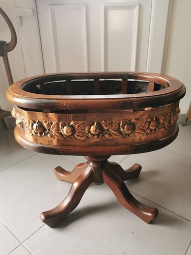 Cache pots fleurs ovale - cache,