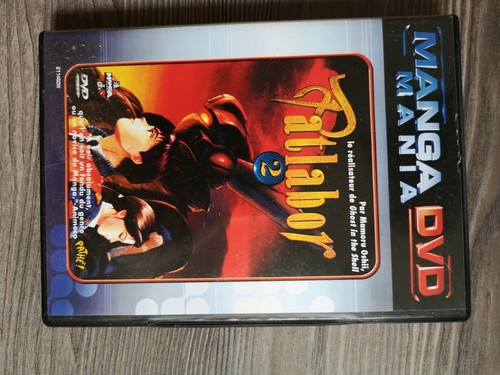 Dvd manga mania patlabor - manga, 2