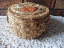 ANCIENNE BOITE A OUVRAGE RONDE