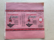 Etiquette boite CHOCOLAT caco