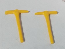 PLAYMOBIL X2 PICS JAUNES