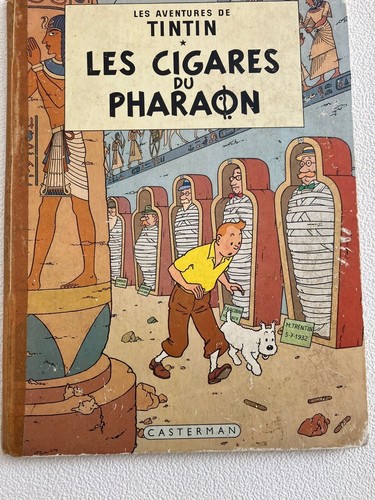Tintin les cigares - tintin,